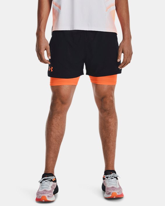 Men's UA Vanish Woven 2-in-1 Vent Shorts, Black, pdpMainDesktop image number 0